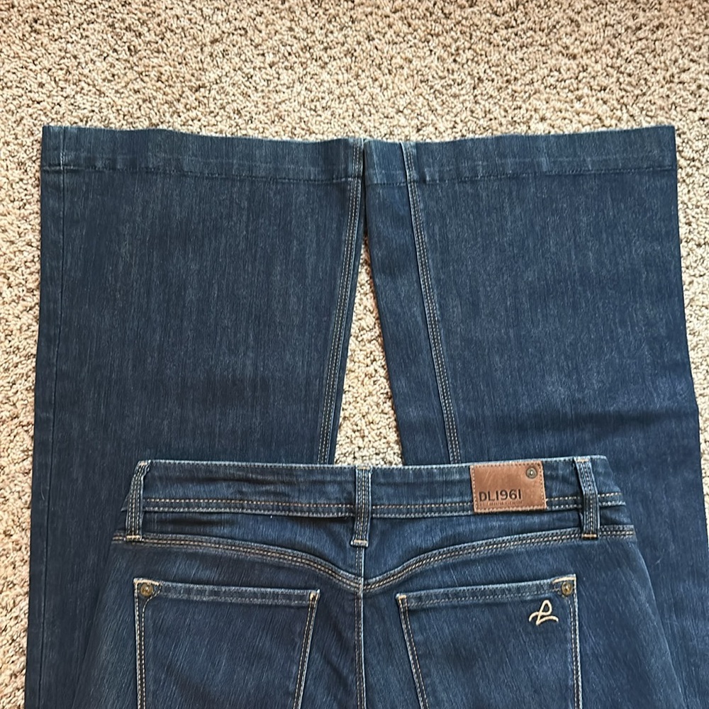 DL1961 Women's Blue Jeans Flare Bootcut - Picture 5 of 8